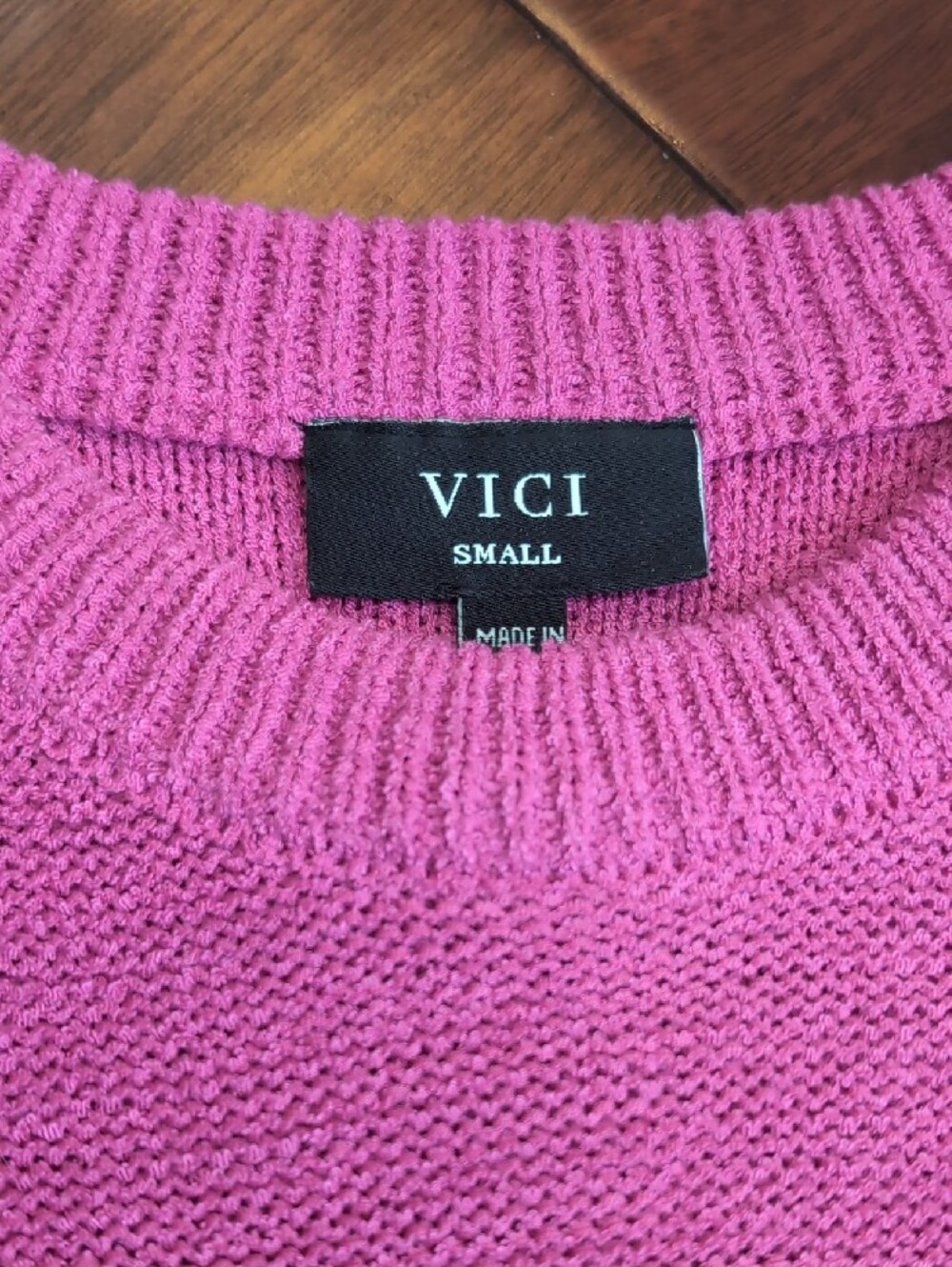 Vici Bright Pink Sleeveless Knit Tank - Picture 2 of 5